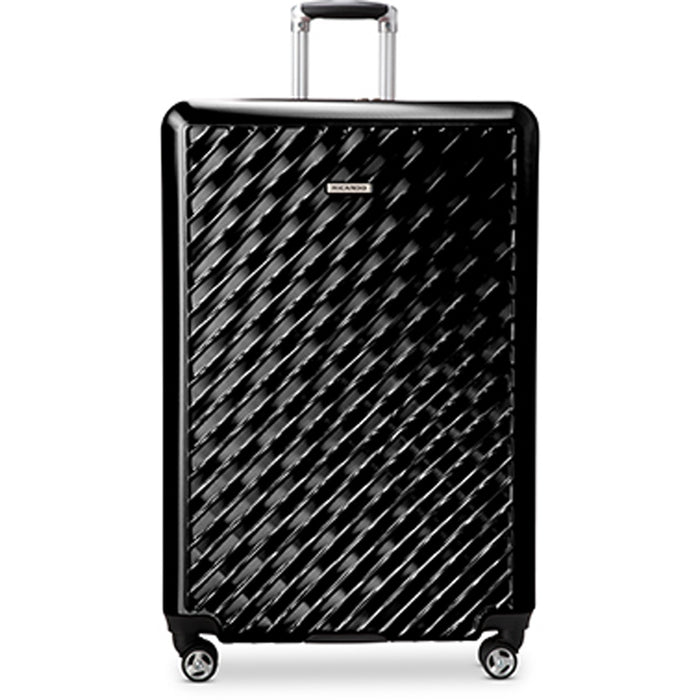 Ricardo Beverly Hills Melrose Large Check-In Spinner - Frontside - Black
