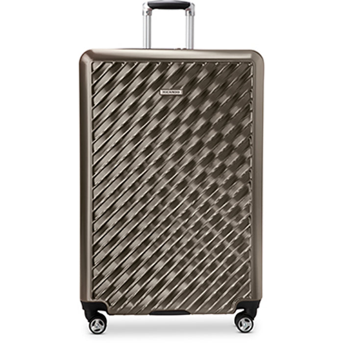 Ricardo Beverly Hills Melrose Large Check-In Spinner - Frontside - Bronze