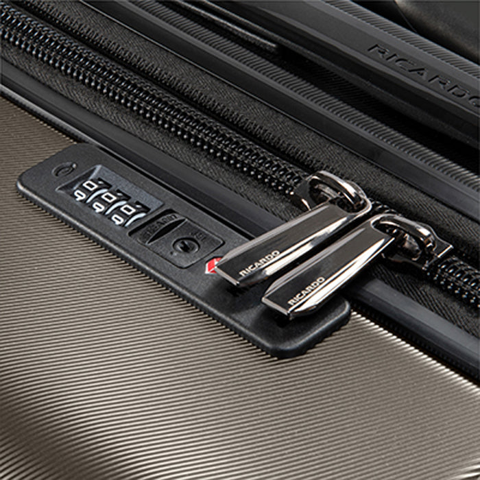 Ricardo Beverly Hills Montecito 2.0 Medium Check-In Spinner - Travel Sentry Approved TSA Combination Lock