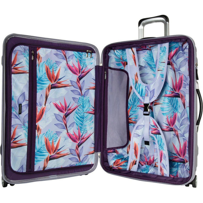 Ricardo Beverly Hills Rodeo Drive 2.0 Medium Check-In Spinner - Silver Lilac Inside