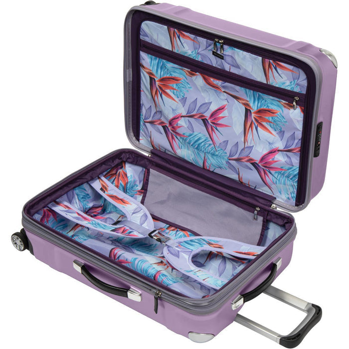 Ricardo Beverly Hills Rodeo Drive 2.0 Medium Check-In Spinner - Silver Lilac Inside