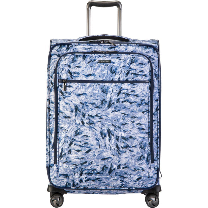 Ricardo Beverly Hills Seahaven 2.0 Softside Medium Check In - snow leopard