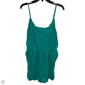 Romper By Double Zero In Teal, Size: L