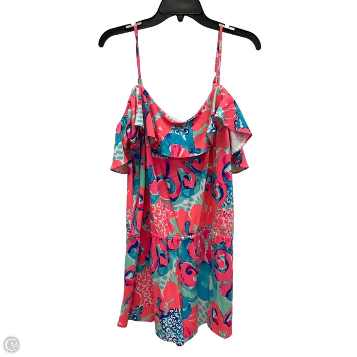 Romper By Lilly Pulitzer In Pink, Size: Xl
