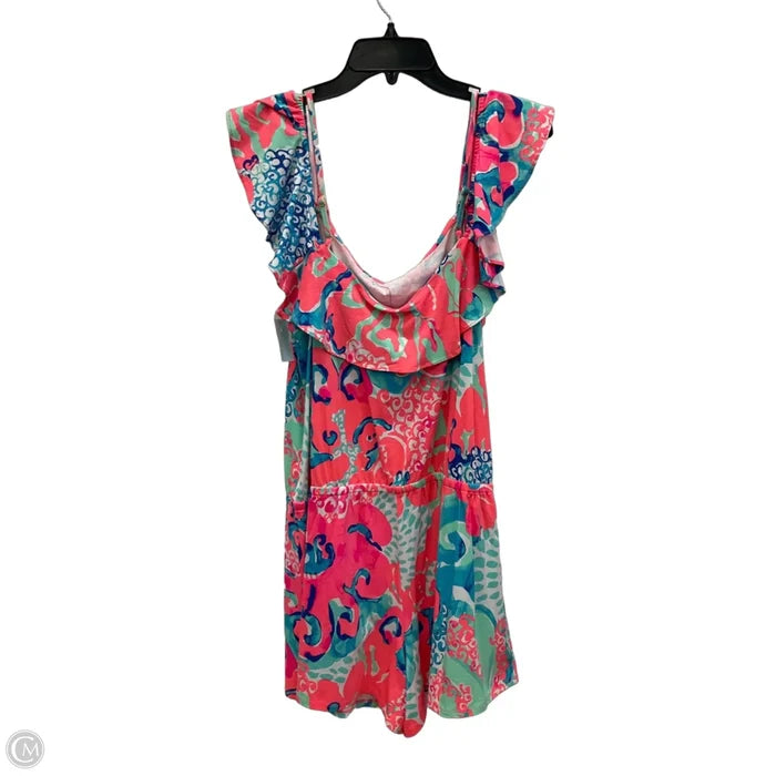 Romper By Lilly Pulitzer In Pink, Size: Xl