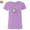 Ruff Economy - Ladies T-Shirt V-Neck