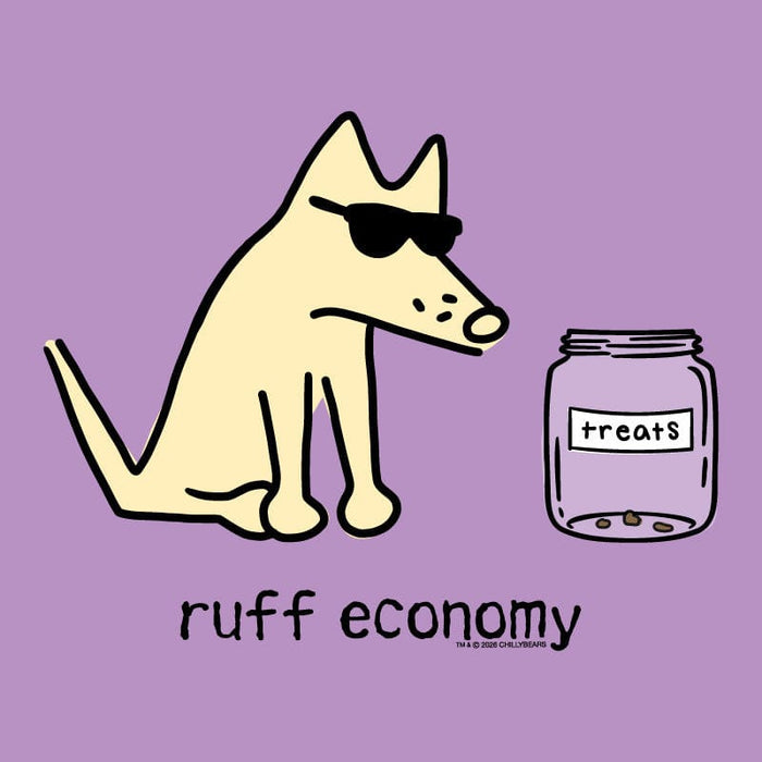 Ruff Economy - Ladies T-Shirt V-Neck