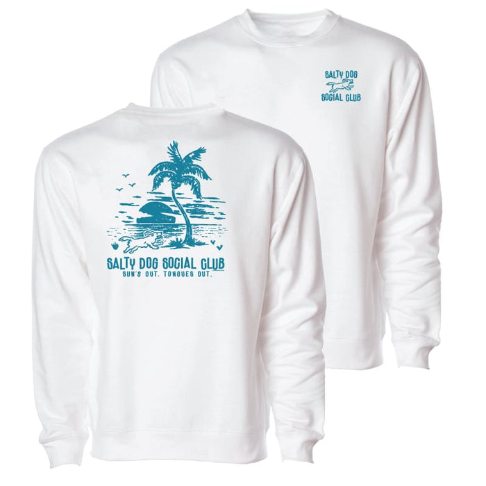 Salty Dog Social Club - Crewneck Sweatshirt