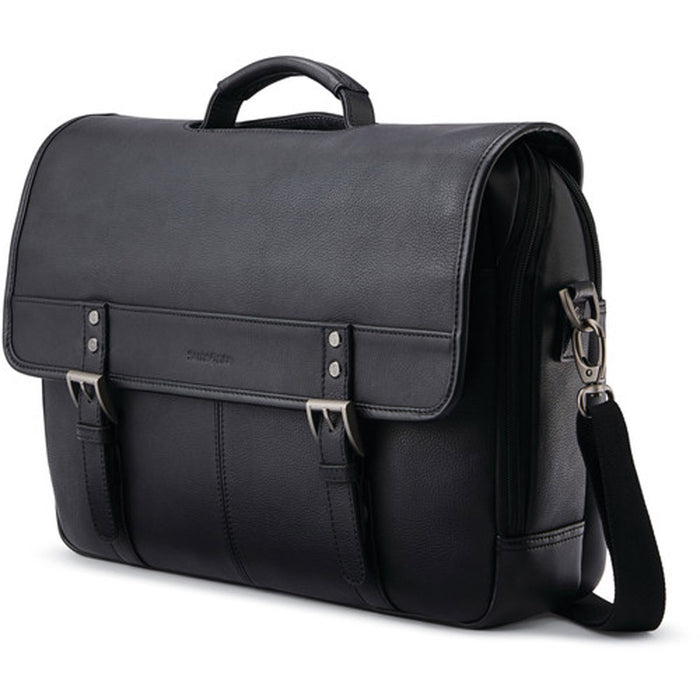 Samsonite Classic Leather Flapover - Lexington Luggage