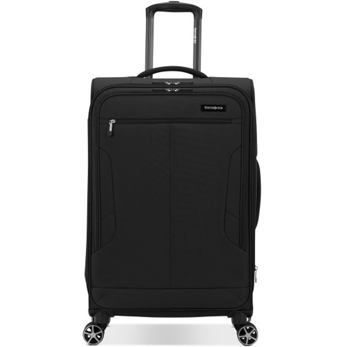 Samsonite Crusair LTE Medium Expandable Spinner - Frontside Black