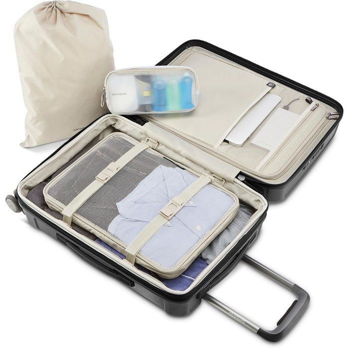 Samsonite Silhouette 17 Carry On Hardside Spinner - inside packed