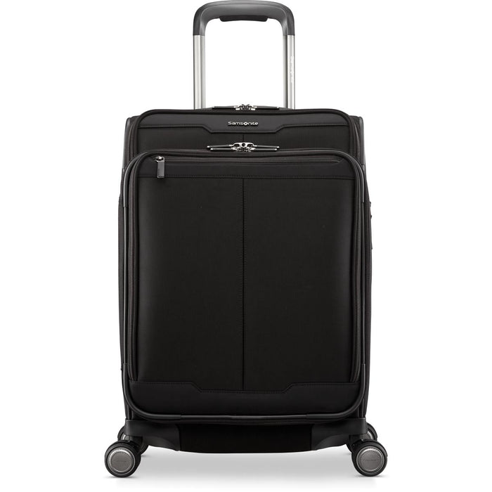 Samsonite Silhouette 17 Expandable Carry On Spinner - black