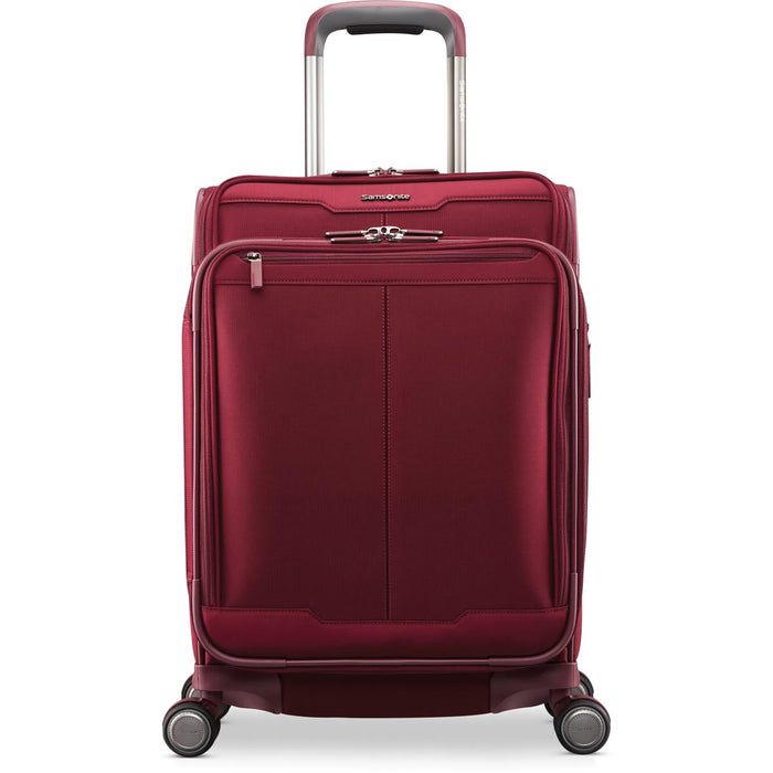 Samsonite Silhouette 17 Expandable Carry On Spinner - merlot