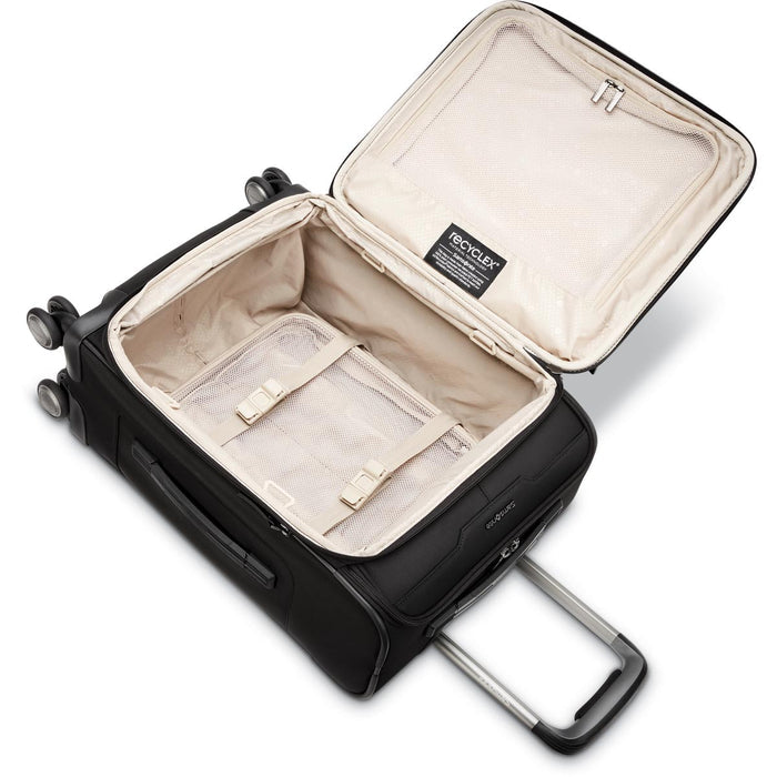 Samsonite Silhouette 17 Expandable Carry On Spinner - inside empty