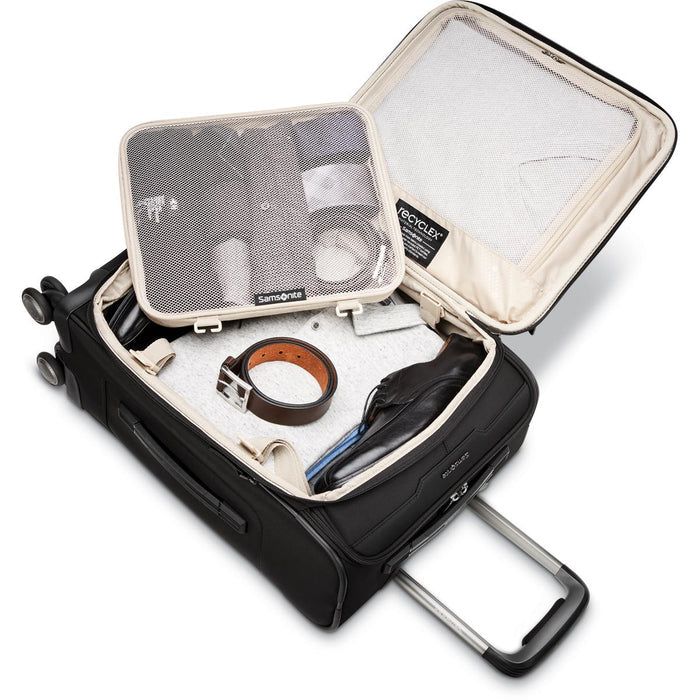 Samsonite Silhouette 17 Expandable Carry On Spinner - inside packed