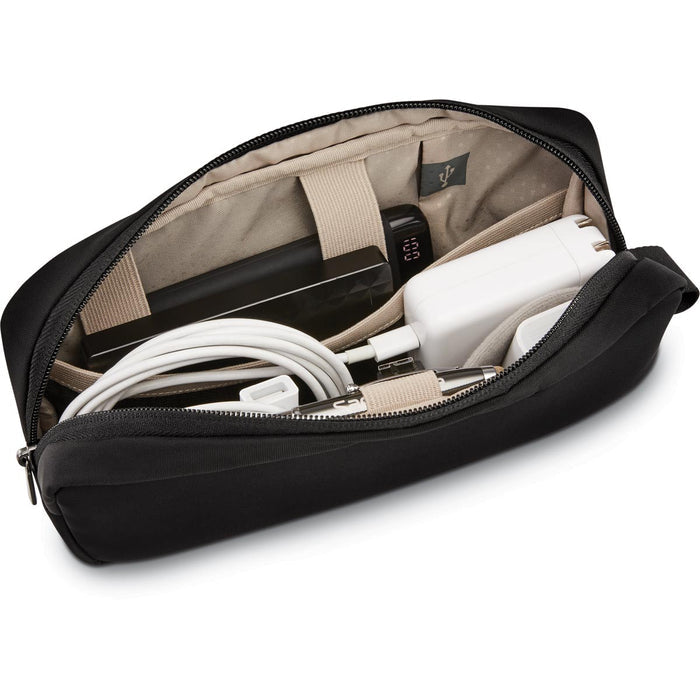 Samsonite Silhouette 17 Expandable Carry On Spinner - electronics pouch
