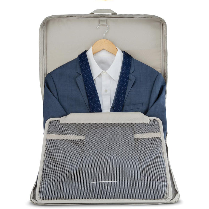 Samsonite Silhouette 17 Medium Hardside Spinner - folded hang