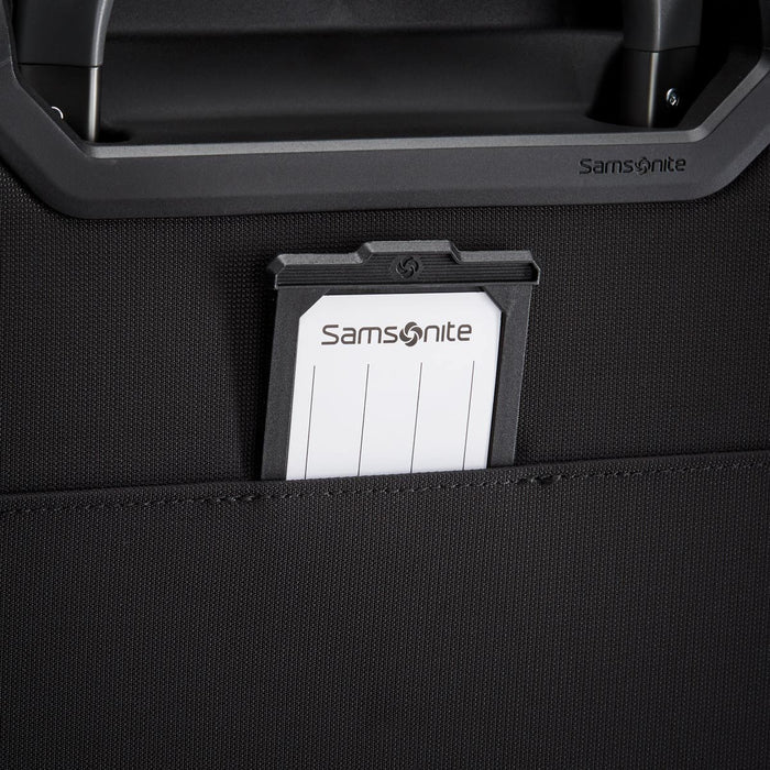Samsonite Silhouette 17 Medium Spinner - id tag