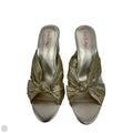 Sandals Heels Block By Lilly Pulitzer In Gold, Size: 10