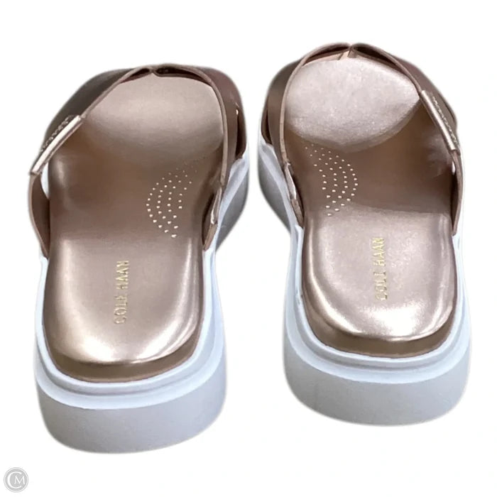 Sandals Heels Platform By Cole-haan In Pink, Size: 8