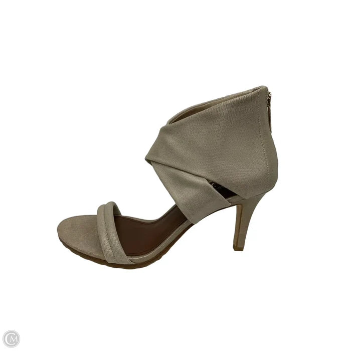 Sandals Heels Stiletto By Donald Pliner In Gold, Size: 10