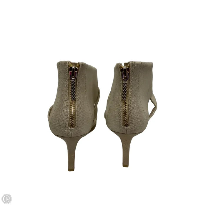Sandals Heels Stiletto By Donald Pliner In Gold, Size: 10