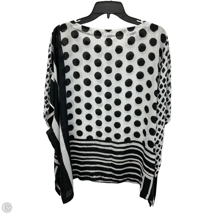 Shawl By Chicos In Polkadot Pattern, Size: S