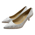 Shoes Designer By Michael Kors In Silver, Size:7