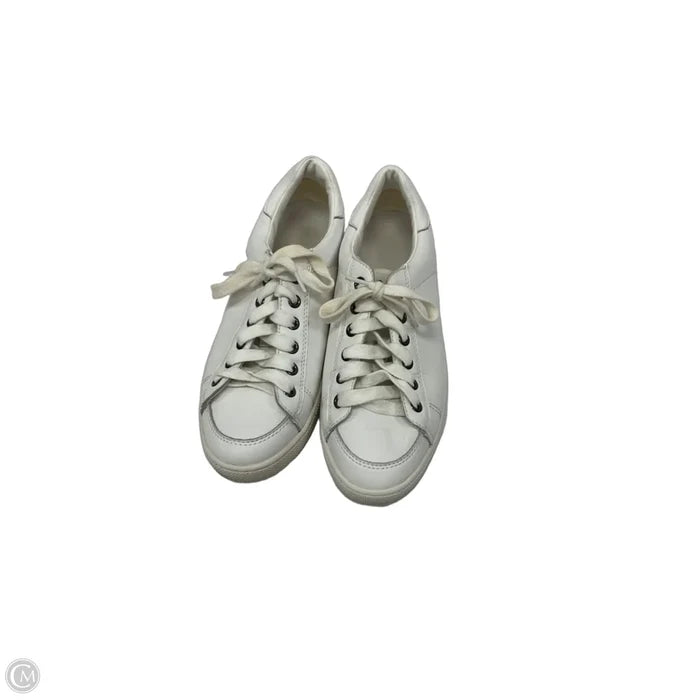 Shoes Designer By Coach In White, Size: 7.5