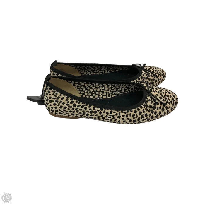 Shoes Flats By Gianni Bini In Black & Cream, Size: 11