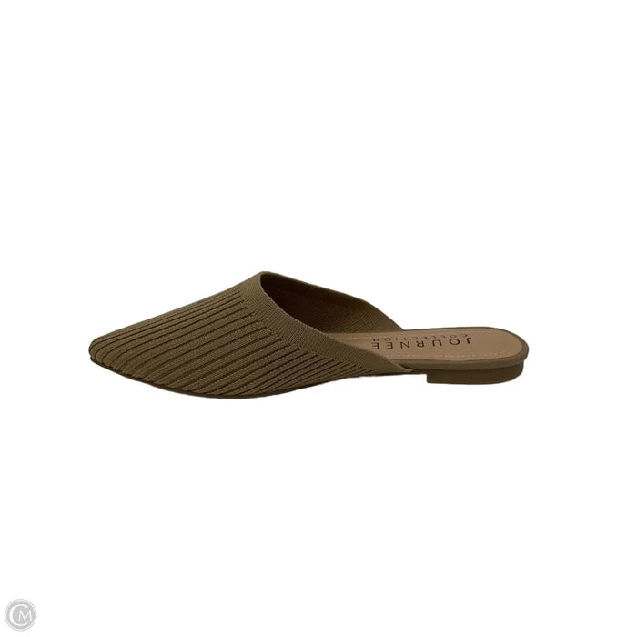 Shoes Flats By Journee In Beige, Size: 6