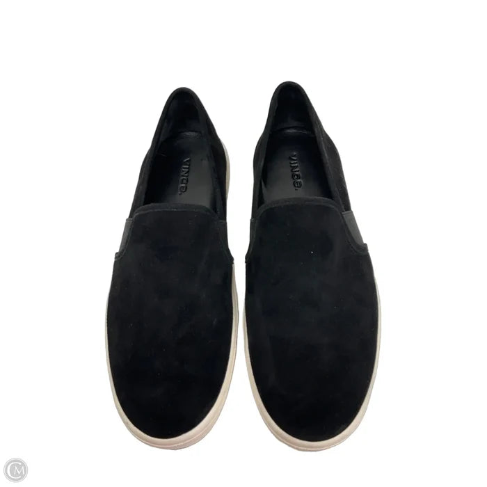 Shoes Flats By Vince In Black & White, Size: 7
