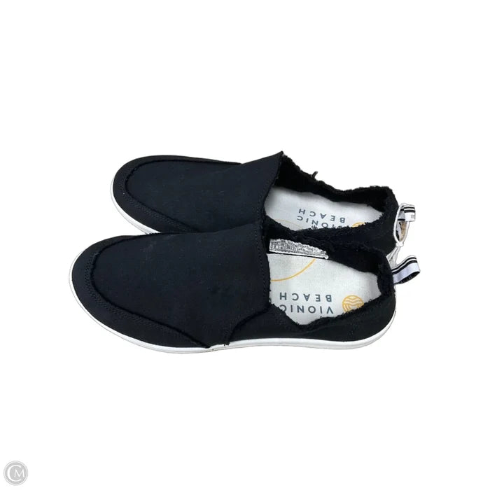 Shoes Flats By Vionic In Black, Size: 8