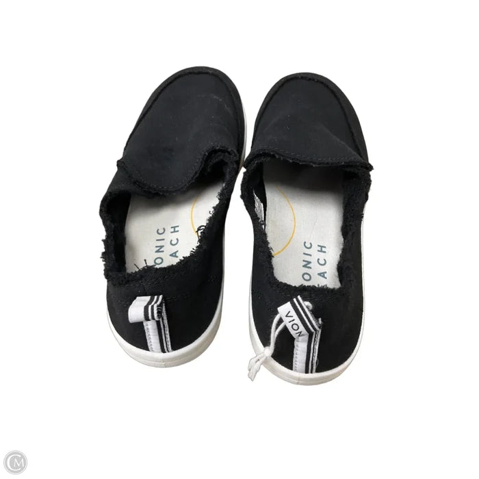 Shoes Flats By Vionic In Black, Size: 8