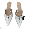 Shoes Heels Kitten By Inc In White, Size: 9.5