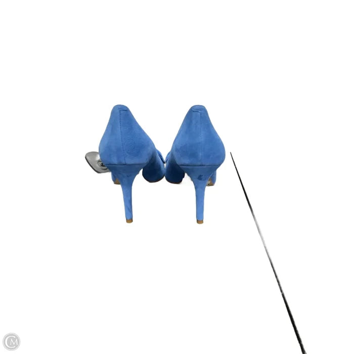 Shoes Heels Stiletto By Marc Fisher In Blue, Size: 10