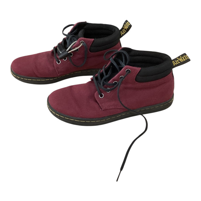 Shoes Sneakers By Dr Martens In Maroon, Size:7