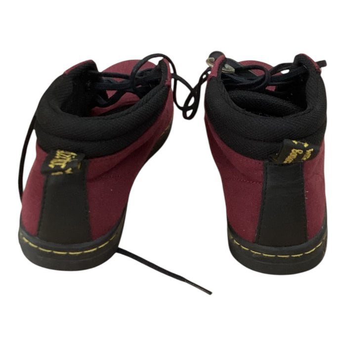 Shoes Sneakers By Dr Martens In Maroon, Size:7
