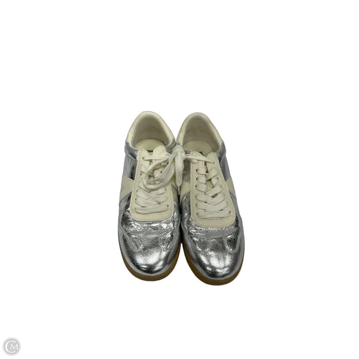 Shoes Sneakers By Mia In Silver, Size: 8.5