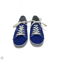 Shoes Sneakers By Vans In Blue & White, Size: 5