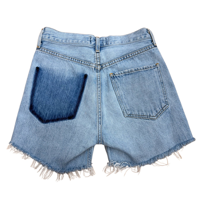 Shorts By Agolde In Blue Denim, Size:0