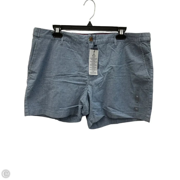 Shorts By Tommy Hilfiger In Blue, Size: 16