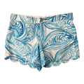 Shorts Designer By Lilly Pulitzer In Blue & White, Size:8