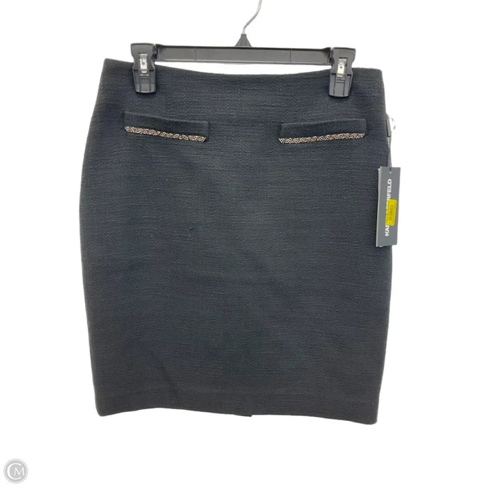 Skirt Designer By Karl Lagerfeld In Black, Size: 6