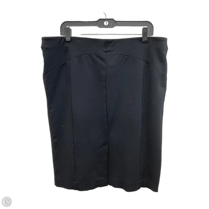 Skirt Maxi By Ann Taylor In Black, Size: 18
