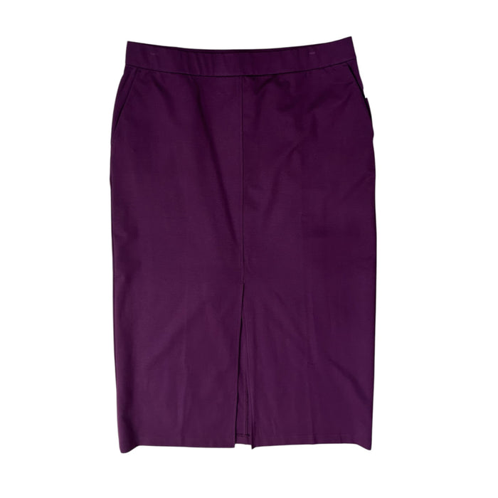 Skirt Maxi By Eileen Fisher In Maroon, Size:16