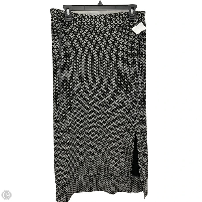 Skirt Maxi By J. Jill In Black, Size: S