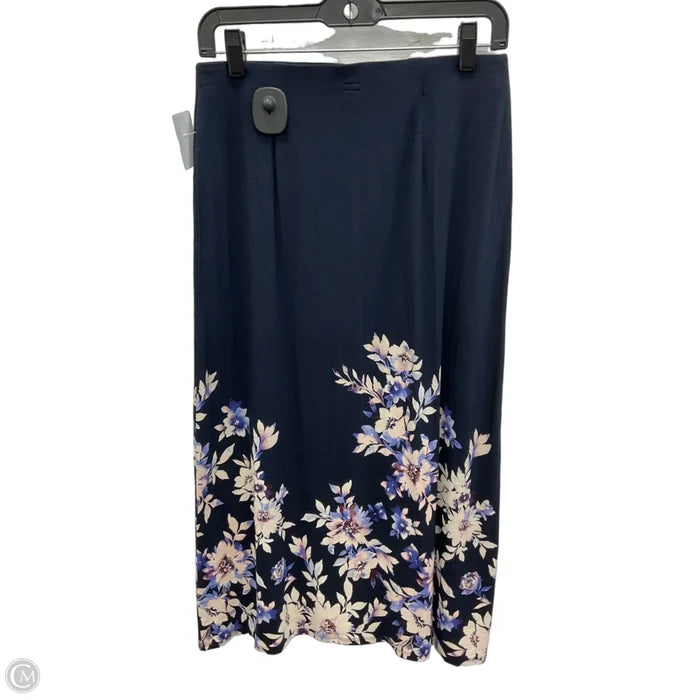 Skirt Maxi By J. Jill In Floral Print, Size: Xs