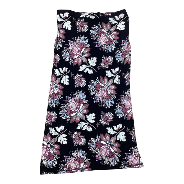 Skirt Maxi By Loft In Blue & Purple, Size: 12
