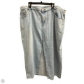 Skirt Maxi By Old Navy In Blue Denim, Size: 20